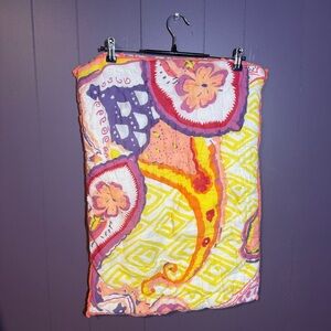 Anthropologie Vibrant Quilted Pillowcases – Set of 2 (25x17)